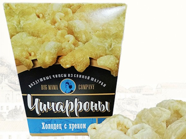 Чичарроны со вкусом холодца и хрена в Санкт-Петербурге