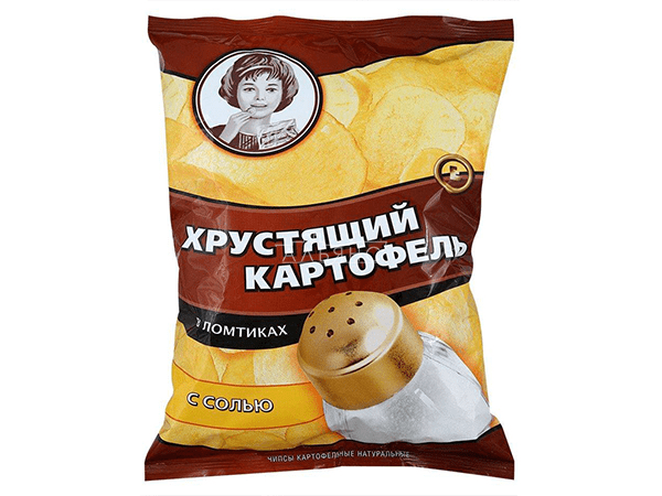 Картофельные чипсы "Девочка" 160 гр. в Санкт-Петербурге