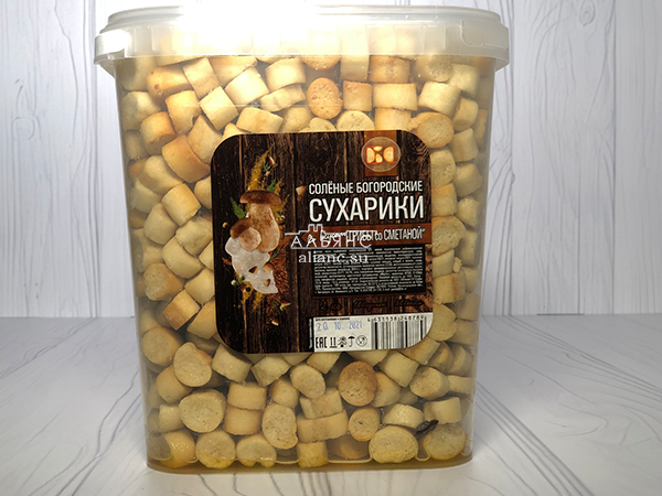 Сухарики с грибами и сметаной в Санкт-Петербурге