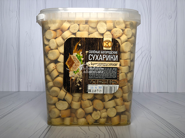 Сухарики с холодцом и хреном в Санкт-Петербурге