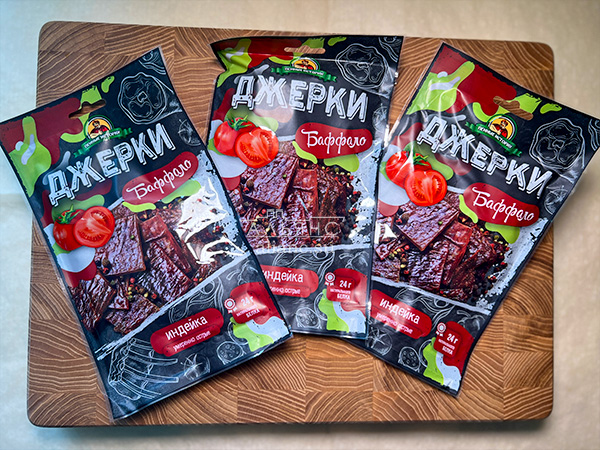 Джерки из индейки "Баффало" 45 гр. в Санкт-Петербурге