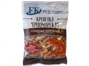 Тарань вяленая (Азовская): Креветка Черноморская (копченая) (25гр)