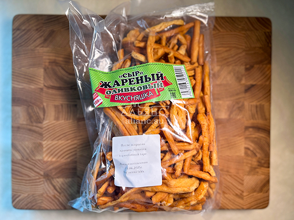 Жареный сыр "ВКУСНЯШКА" (Оливковый) 500гр. в Санкт-Петербурге