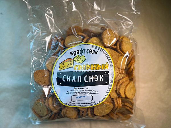 Снапсы ПШЕНИЧНЫЕ "Сыр" в Санкт-Петербурге