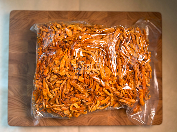 Нитка ЖАРЕНАЯ "Тайский перец" Oktobersnack 1 кг (сырный продукт) в Санкт-Петербурге