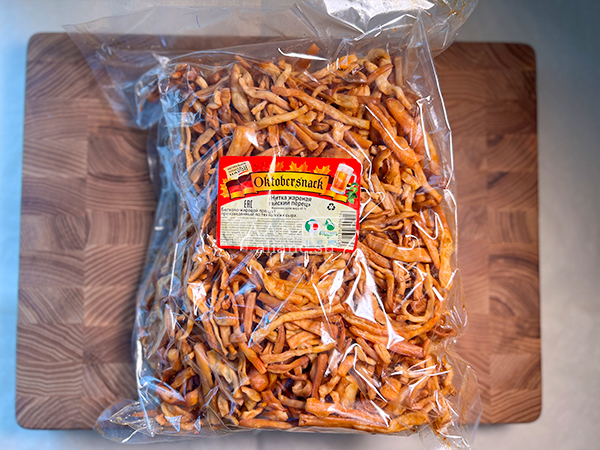 Нитка ЖАРЕНАЯ "Тайский перец" Oktobersnack 1 кг (сырный продукт) в Санкт-Петербурге