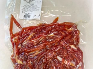 Чипсы из лаваша: Мясо Соломка свиная 