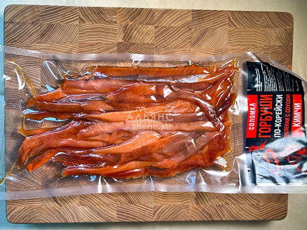 Горбуша соломка по-корейски в Санкт-Петербурге