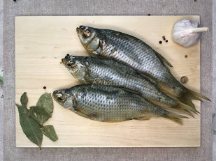 Картофель «Бруто» черный перец 130 гр.: Красноперка вяленая