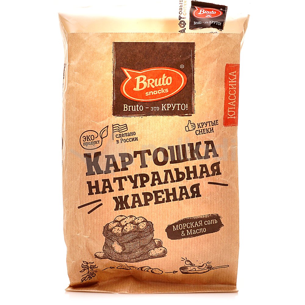 Картофель «Бруто» с солью 70 гр. в Санкт-Петербурге